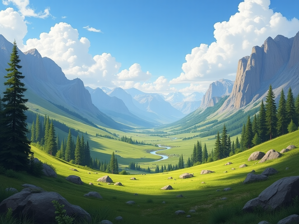 Landscape Digital Painting